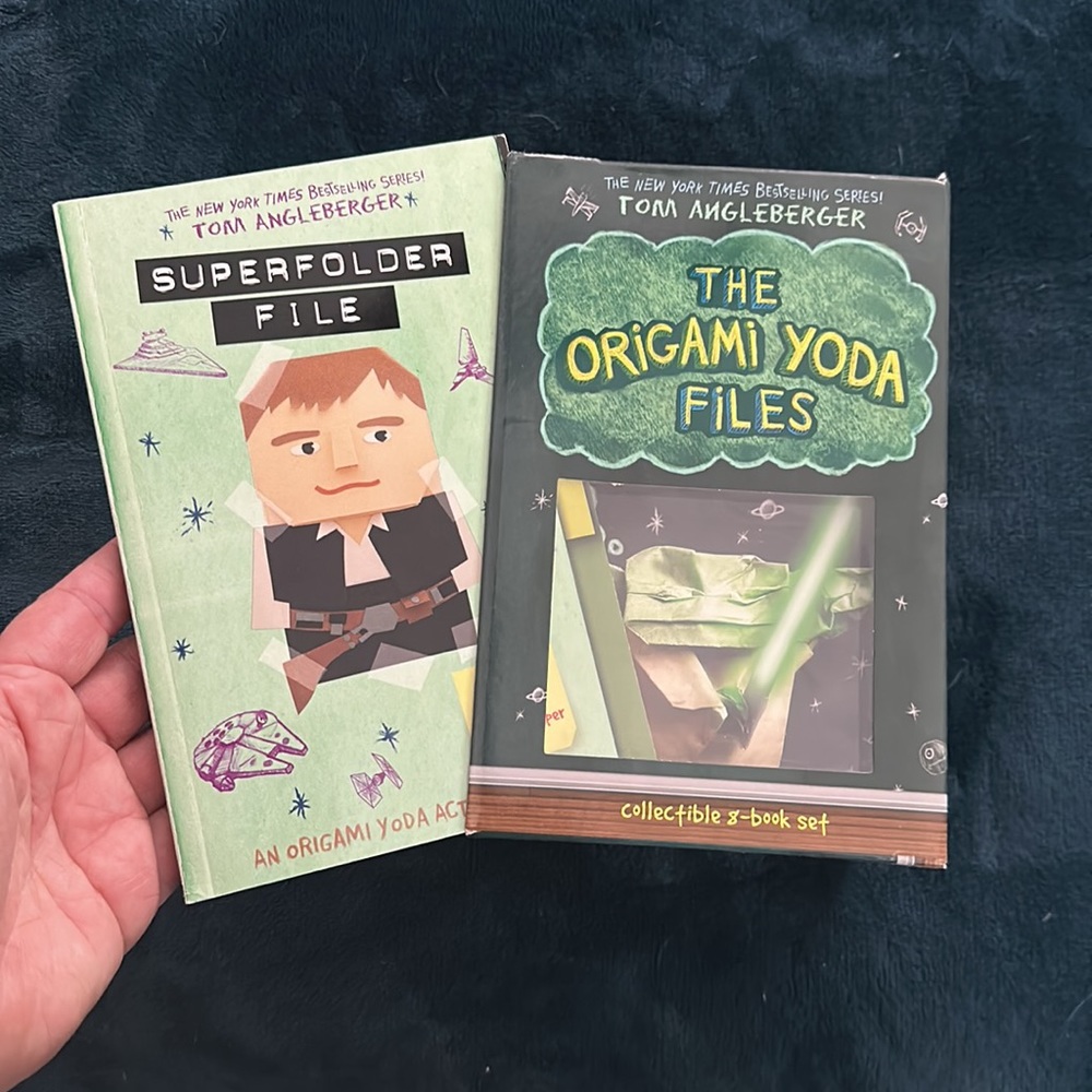 Origami Yoda Files - 7 Book Set + Origami Set - Paperback